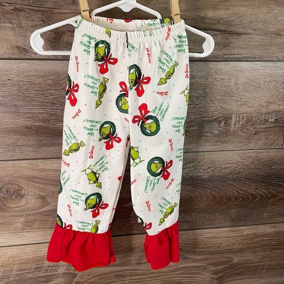 Infant Girls Dr. Seuss “The Grinch” Christmas 2-Piece Outfit – Size 3–6 Months - Picture 8 of 10
